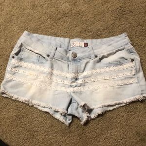 SO jean shorts